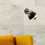 Opviq Berceste - 252-A Lámpara de Pared Escandinava Negro y Oro